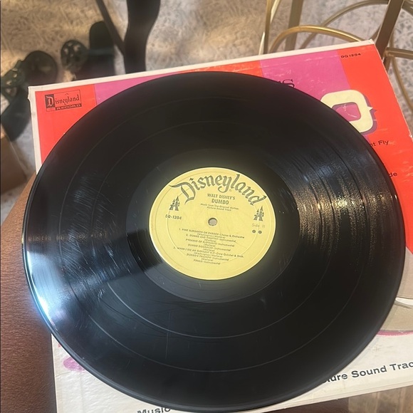 Walt Disney’s Dumbo – Original Motion Picture Soundtrack LP (1959) - Picture 8 of 13